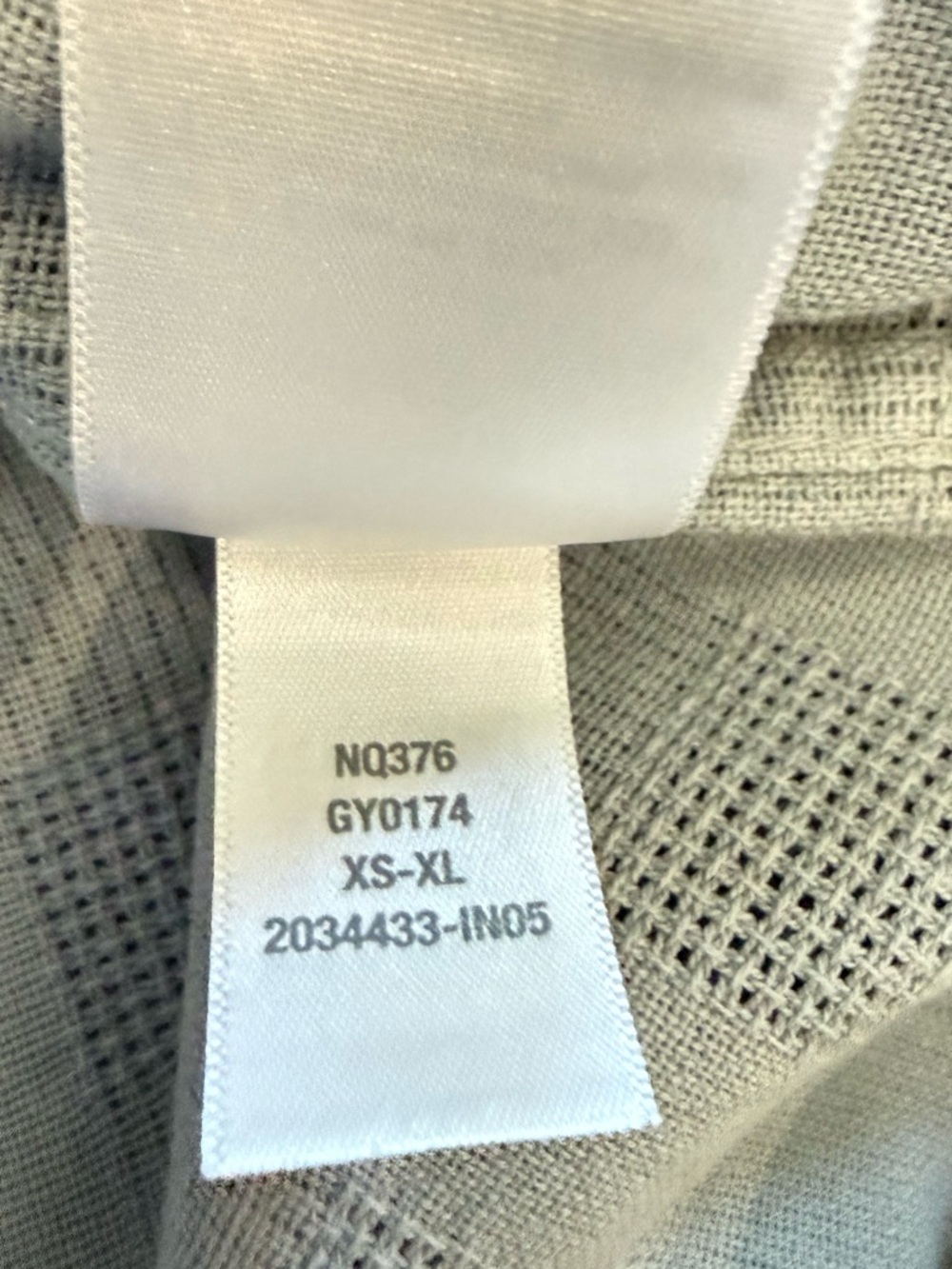 Men’s Madewell Easy Short-Sleeve in Textured Dobby 100% Cotton size XL in Grey - Picture 7 of 7